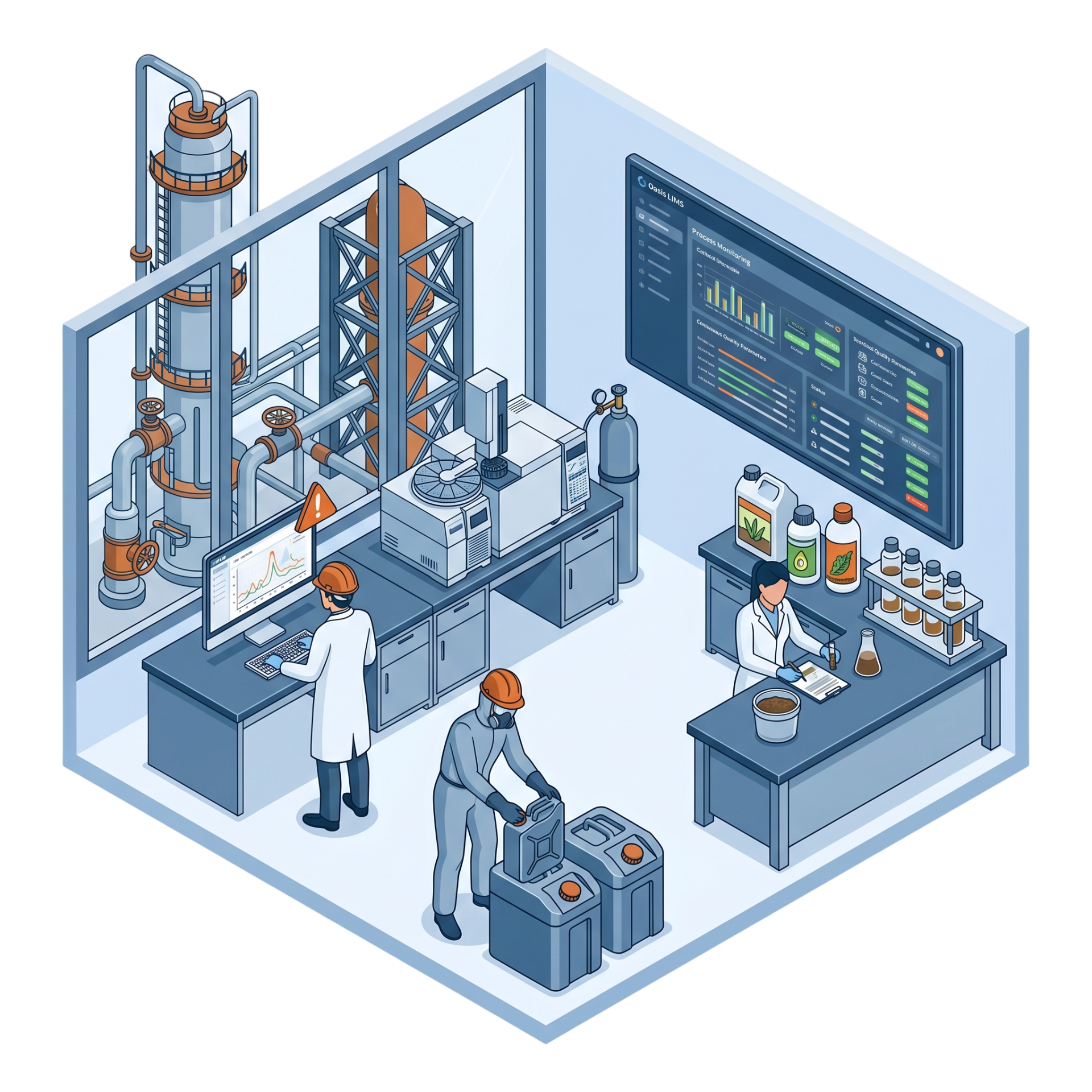 Chemicals, Agriculture Chemicals, Oil/Gas, Petrochemicals Plants